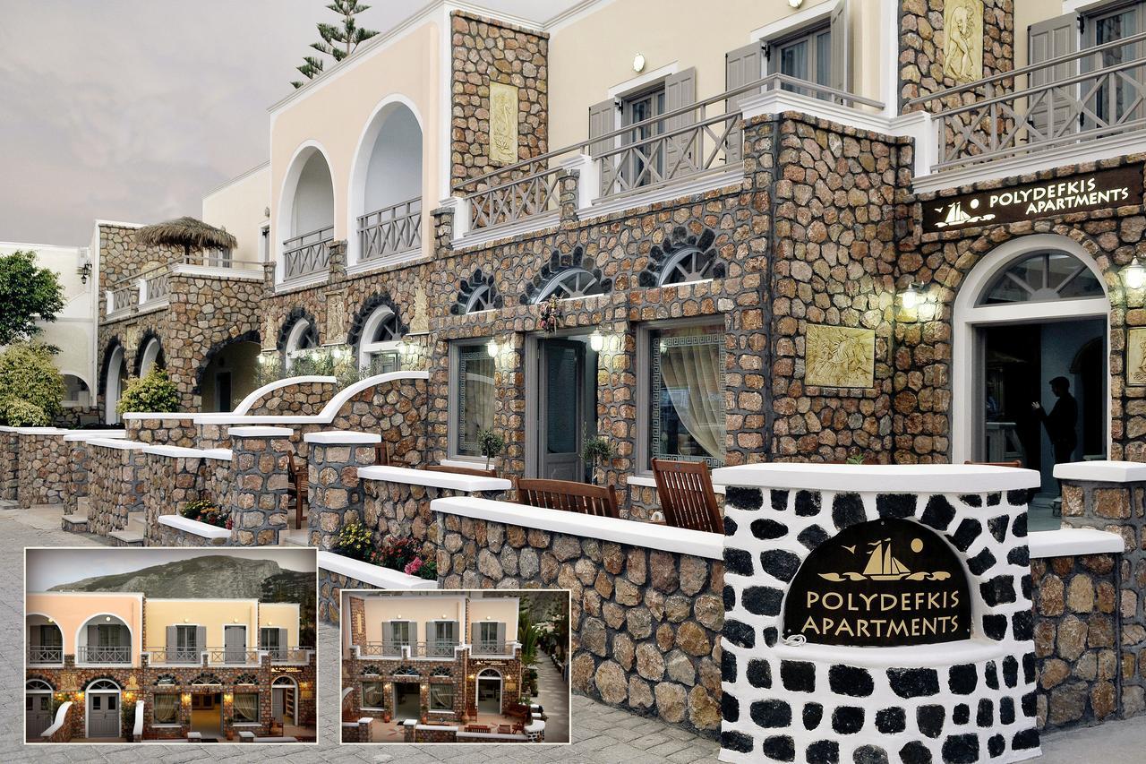 Polydefkis Hotel Kamári Екстериор снимка