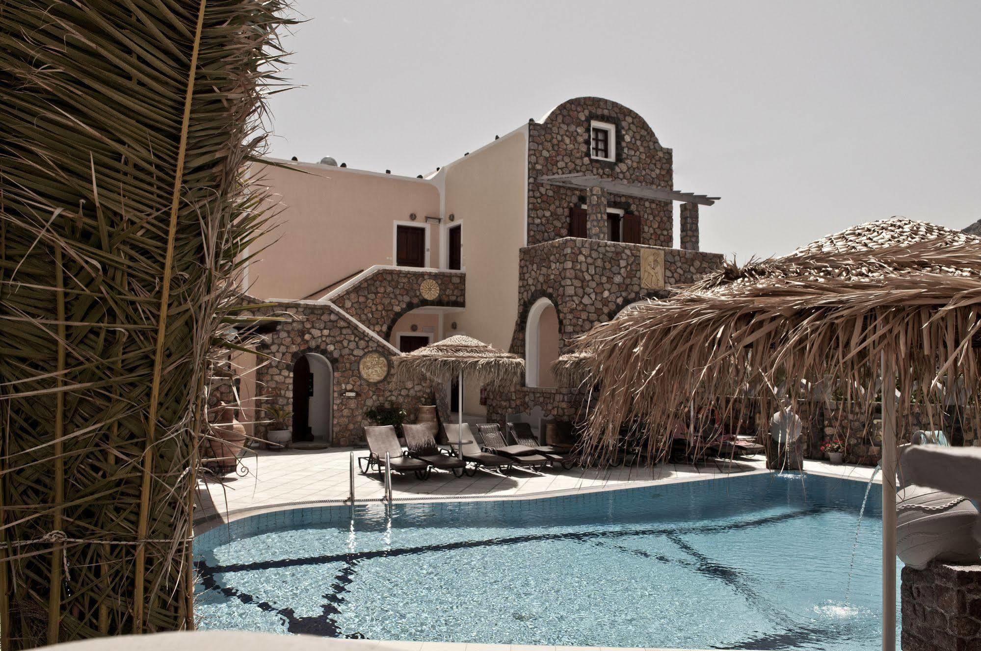 Polydefkis Hotel Kamári Екстериор снимка