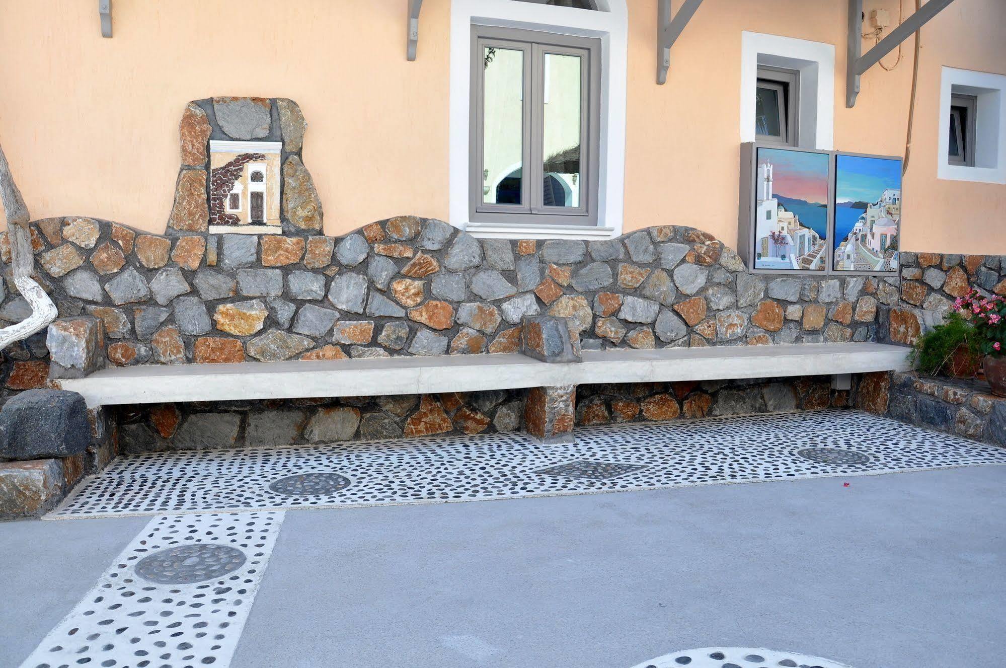 Polydefkis Hotel Kamári Екстериор снимка